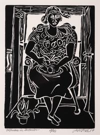 Woman in Interior