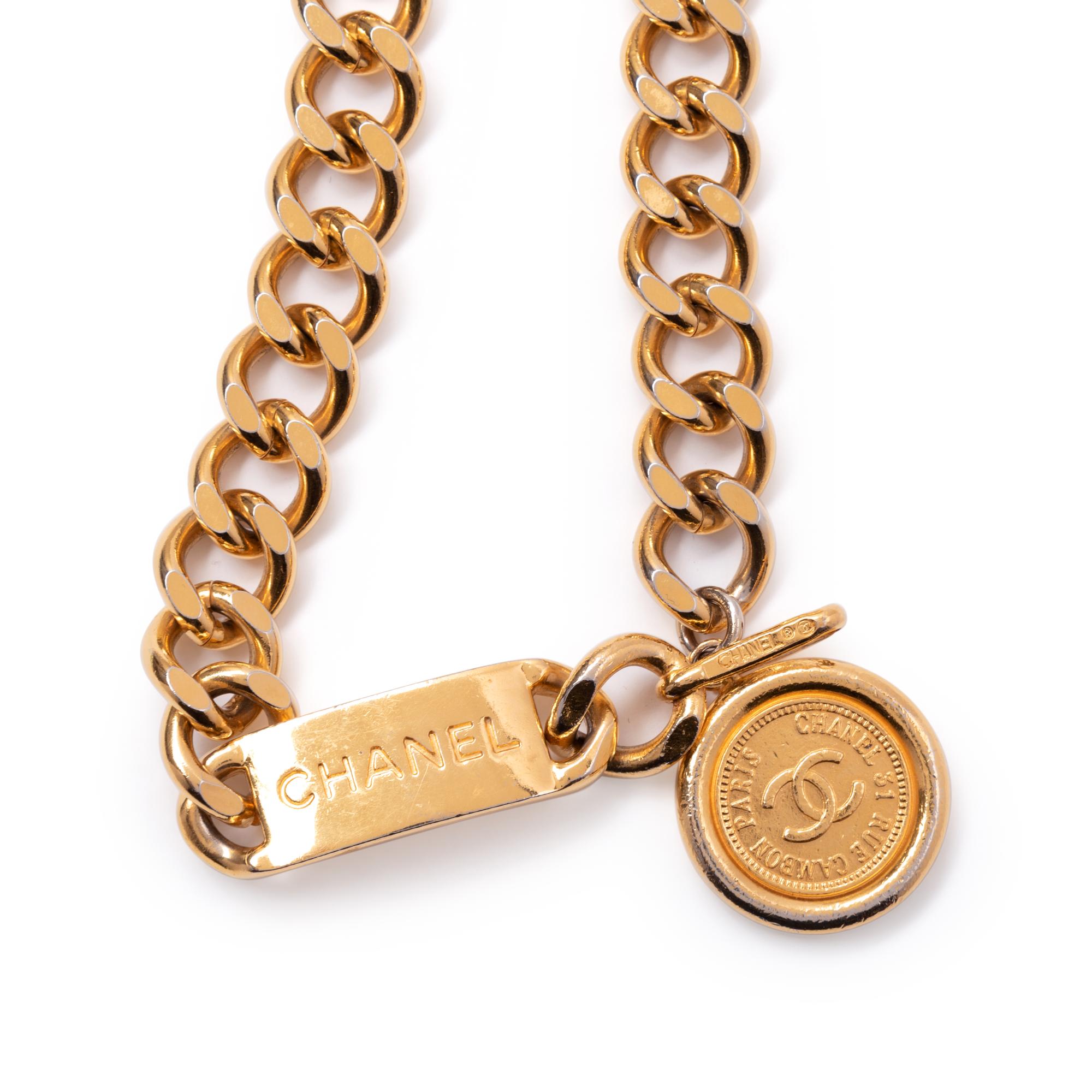 Chanel Medallion Chain Belt, 1990-1991