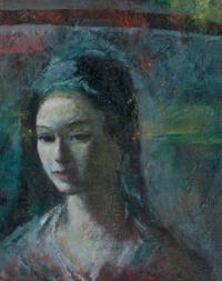 Nathan Wasserberger, (Polish, 1928-2012), Portrait of a Lady