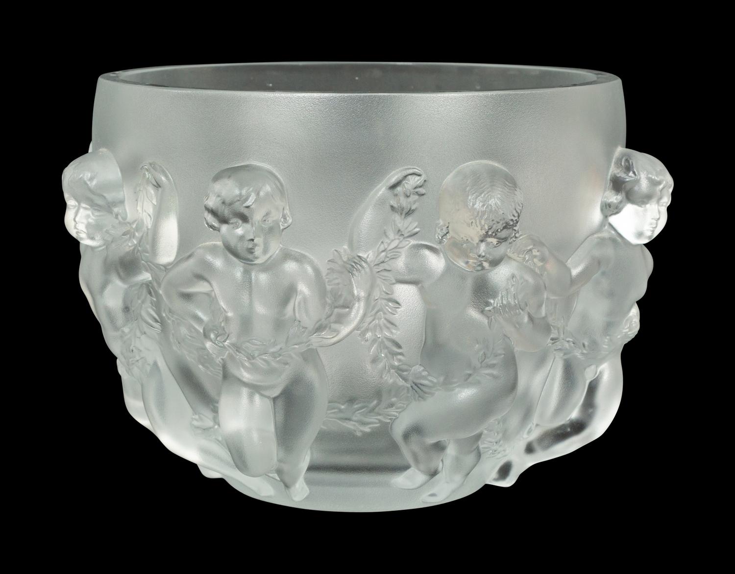 A Lalique Luxembourg Bowl