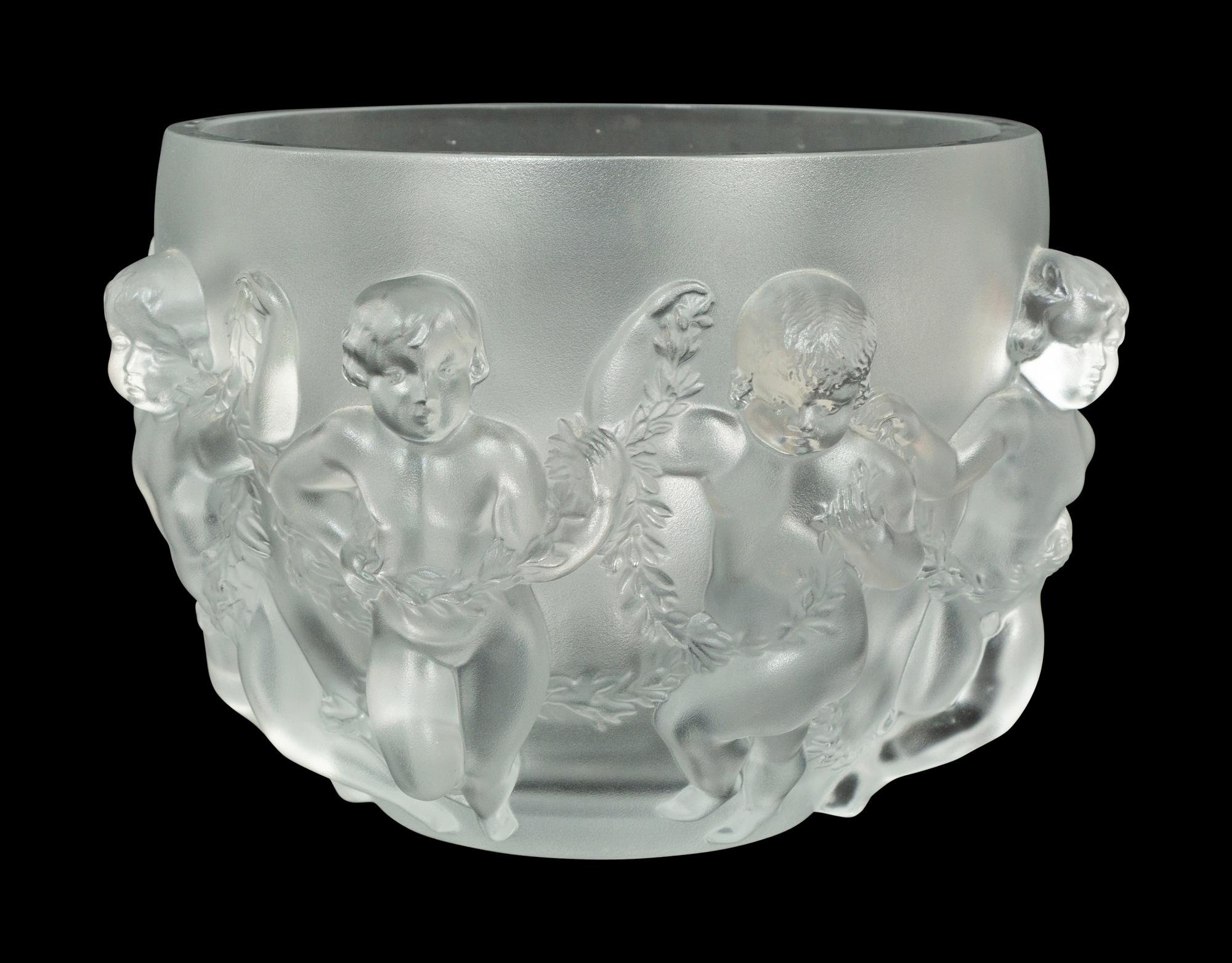 A Lalique Luxembourg Bowl