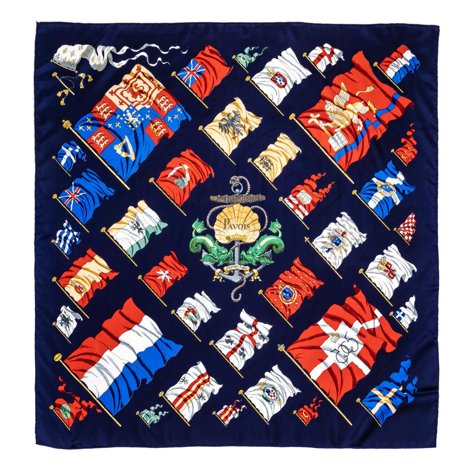 Hermès 90cm Silk Scarf
