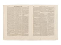 [LINCOLN, Abraham (1809-1865)]. The Congressional Globe . 30th Congress, 1st Session. New Series No. 48. Washington, D.C.: Blair & Rives, 16 May 1848.