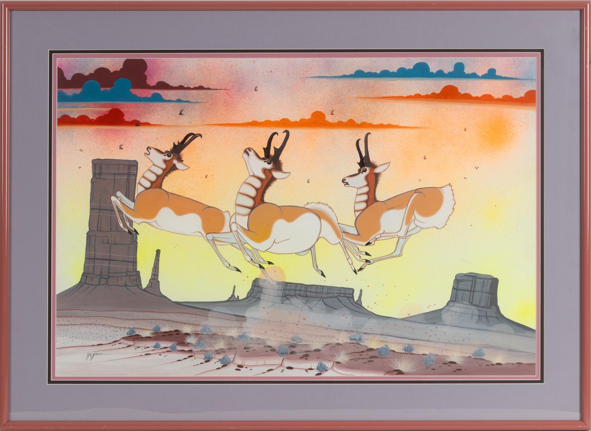 untitled, Prancing Pronghorn