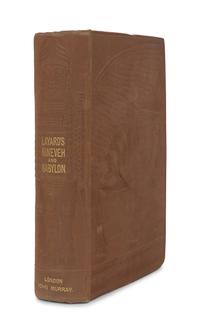 LAYARD, Austen Henry (1817-1894). Discoveries in the Ruins of Nineveh and Babylon; with travels in Armenia, Kurdistan and the Desert . London: John Murray, 1853.