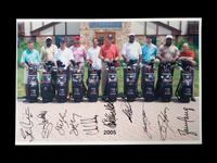 A 2005 Chrysler All-Star Golf Shootout Signed Photograph Including Multiple Chicago Sports Legends (Beckett Authentication Services BAS Certified),