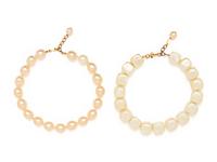 Chanel, Two Imitation Pearl Necklaces