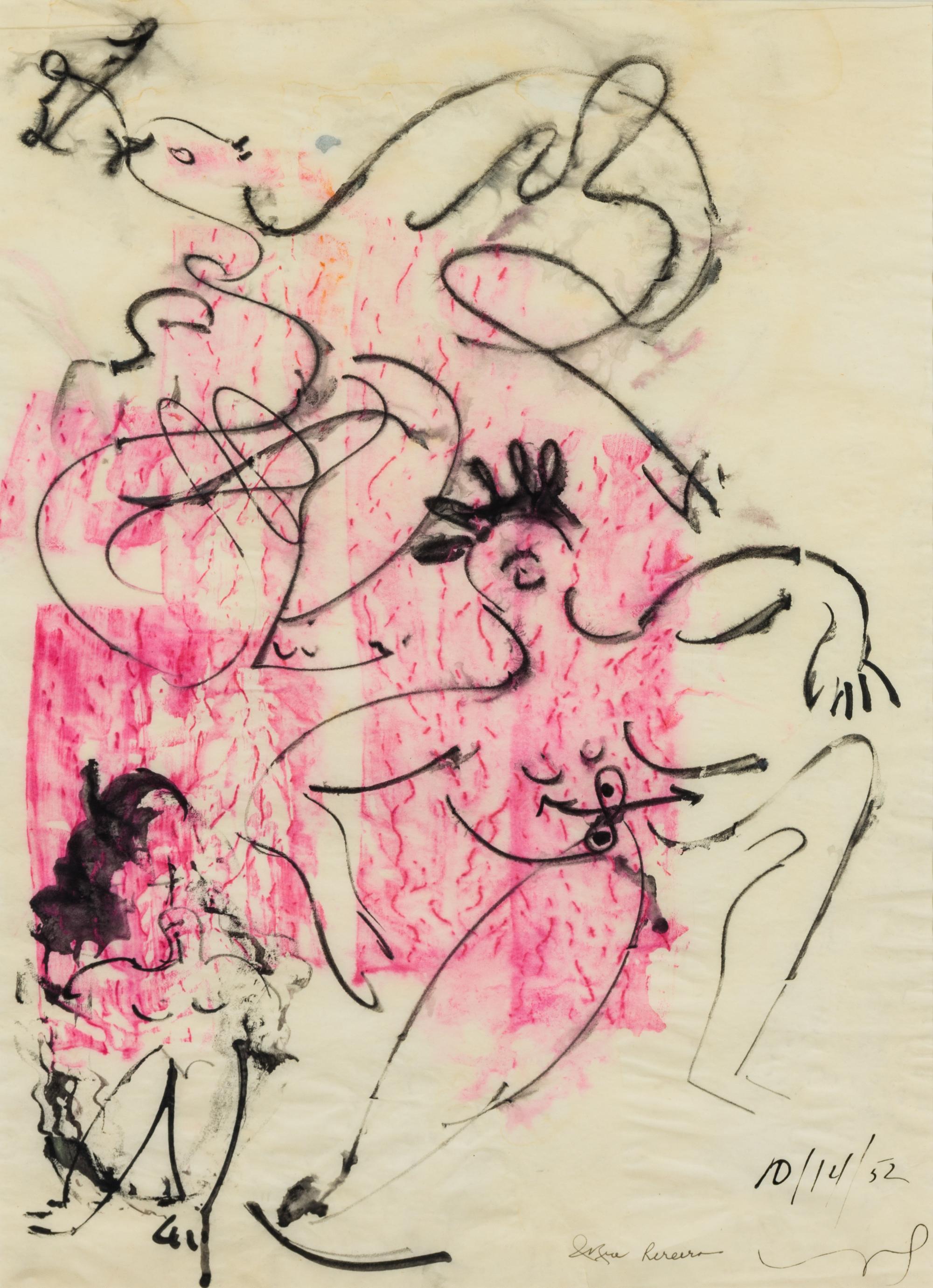 Irene Rice Pereira, (American, 1907-1971), Untitled, 1952