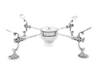 A George III Silver Dish Cross