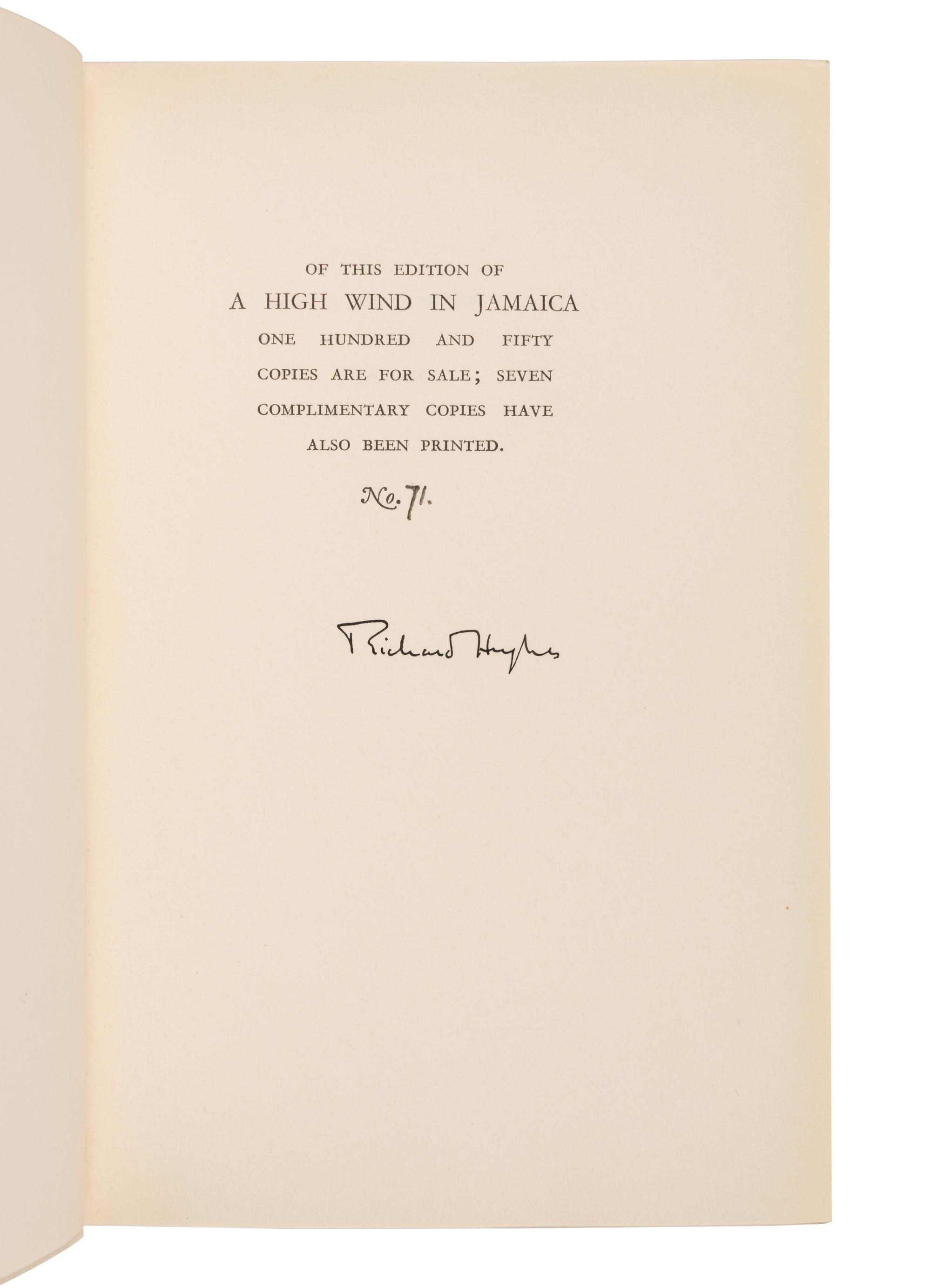 [LITERATURE]. A group of 6 SIGNED limited editions, comprising: