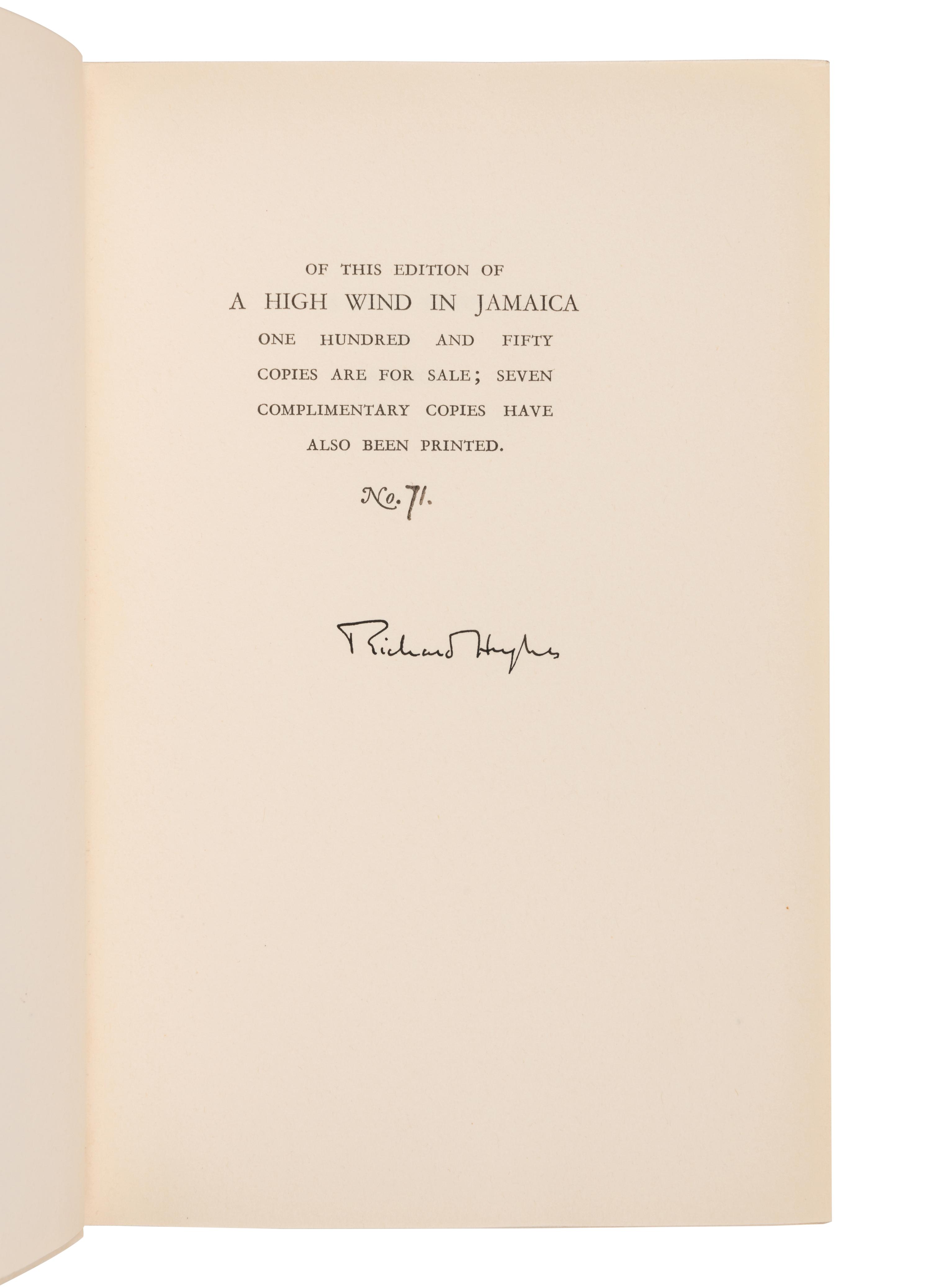 [LITERATURE]. A group of 6 SIGNED limited editions, comprising:
