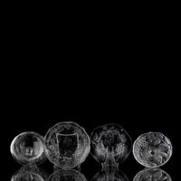 Four Tuthill Cut Glass Articles