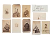 [LINCOLN, Abraham (1809-1865)]. Archive of items related to those attending the deathbed and autopsy of Lincoln.