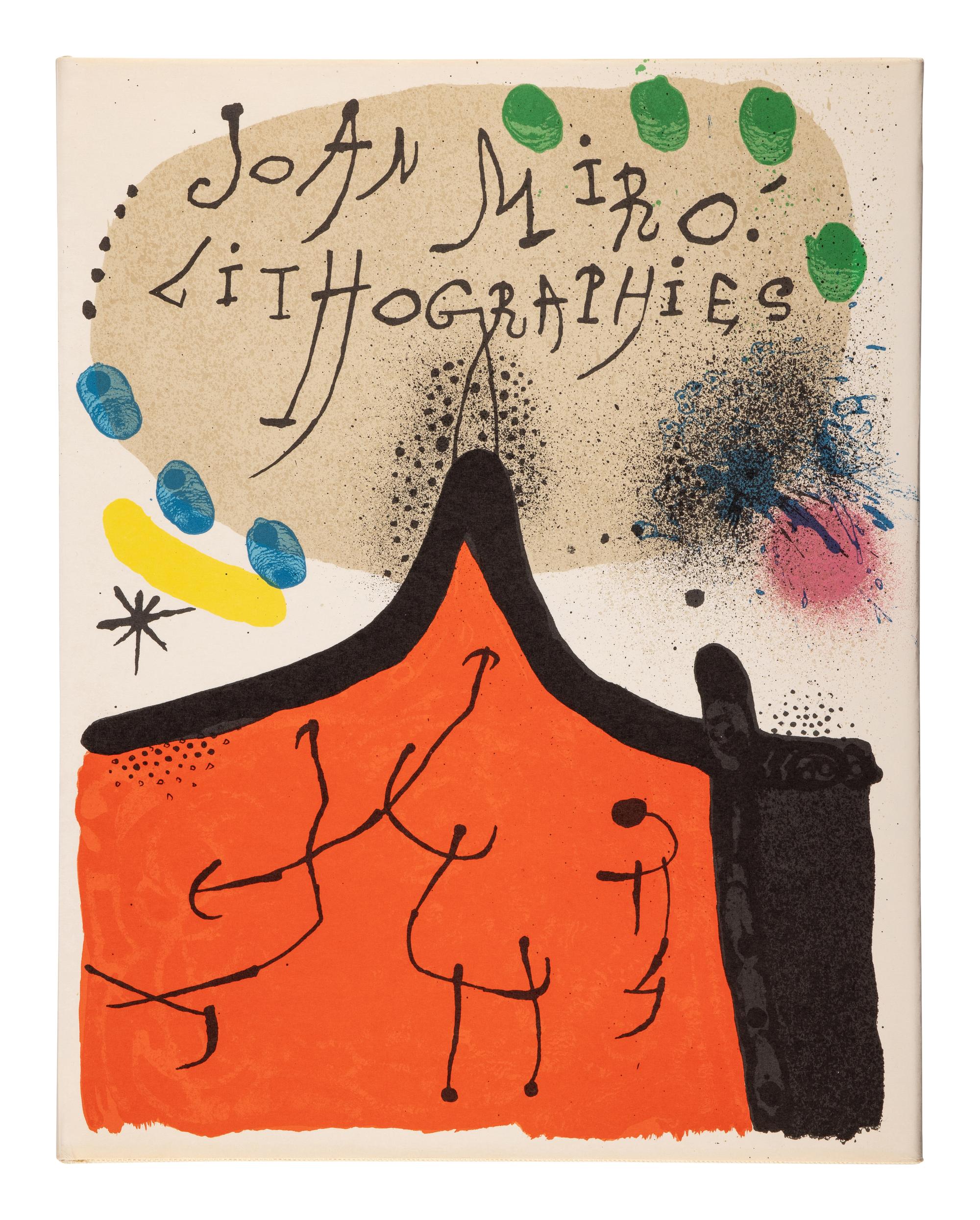 [ARTIST'S BOOK] -- MIRÓ, Joan (1893-1974). Joan Miró Litografo. Barcelona: Ediciones Poligrafa, 1972, 1975, 1977.