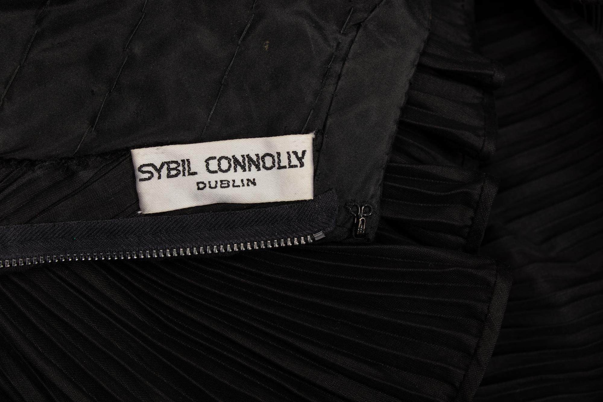 Sybil Connolly Black Dress, 1970s