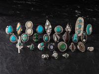 Navajo, Zuni, Mexican, and Southwestern-style Rings