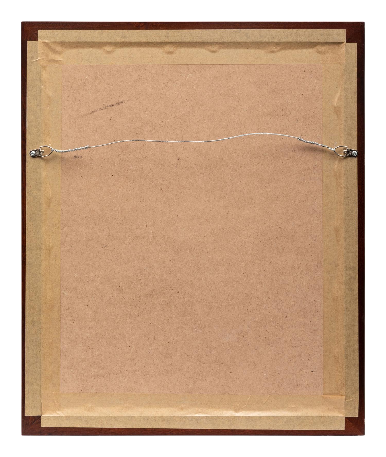 American For Me , ledger-style painting