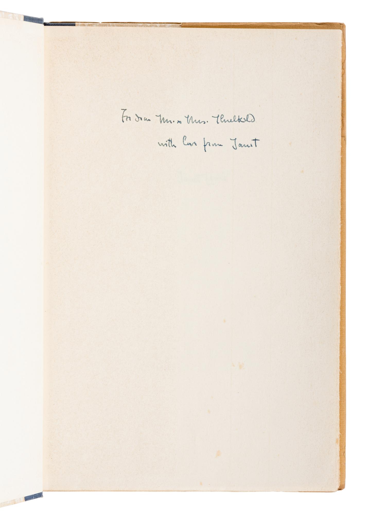 [LITERATURE -- 20th CENTURY]. A group of 20 works, MOST FIRST EDITIONS, comprising: