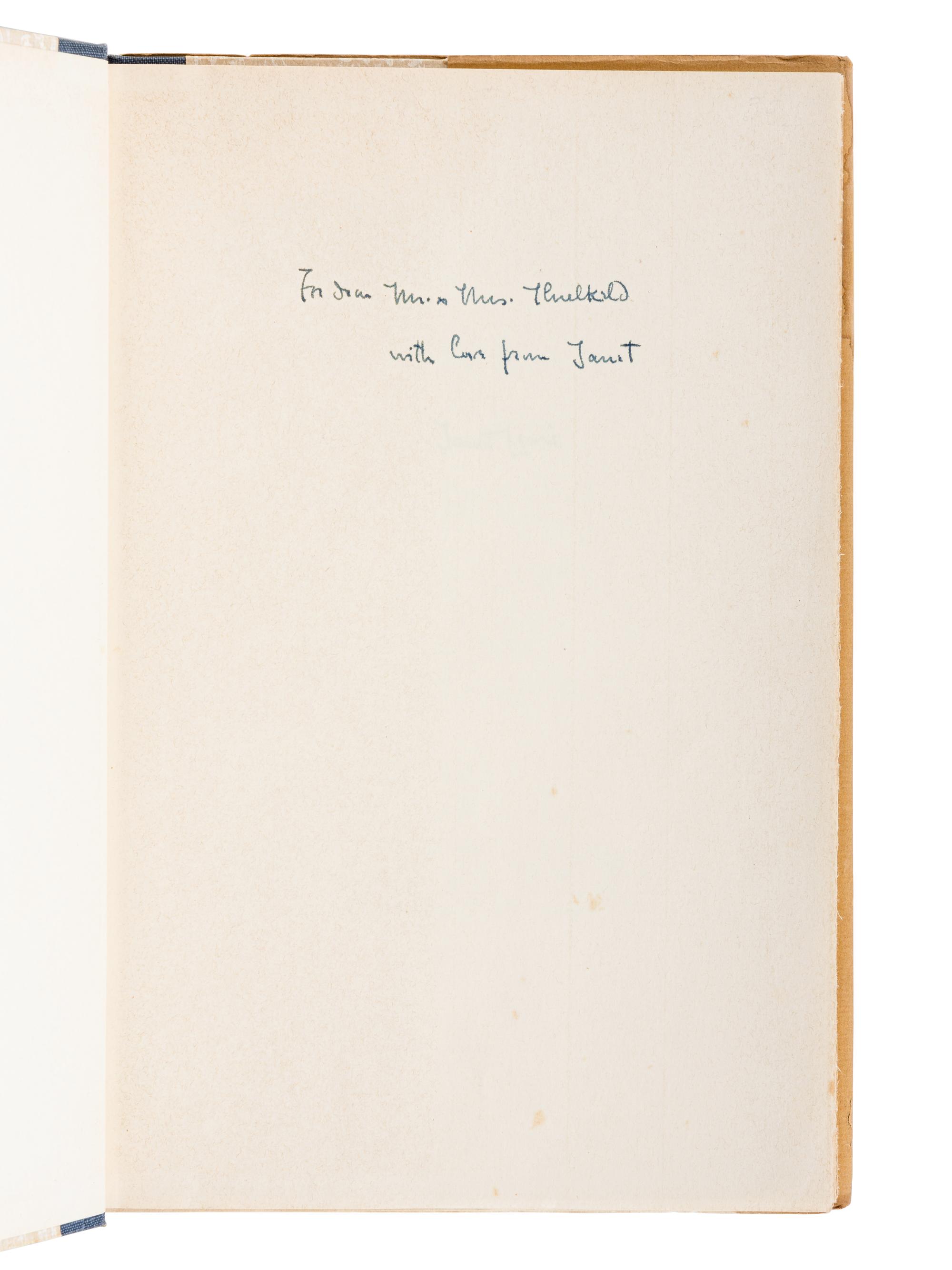 [LITERATURE -- 20th CENTURY]. A group of 20 works, MOST FIRST EDITIONS, comprising: