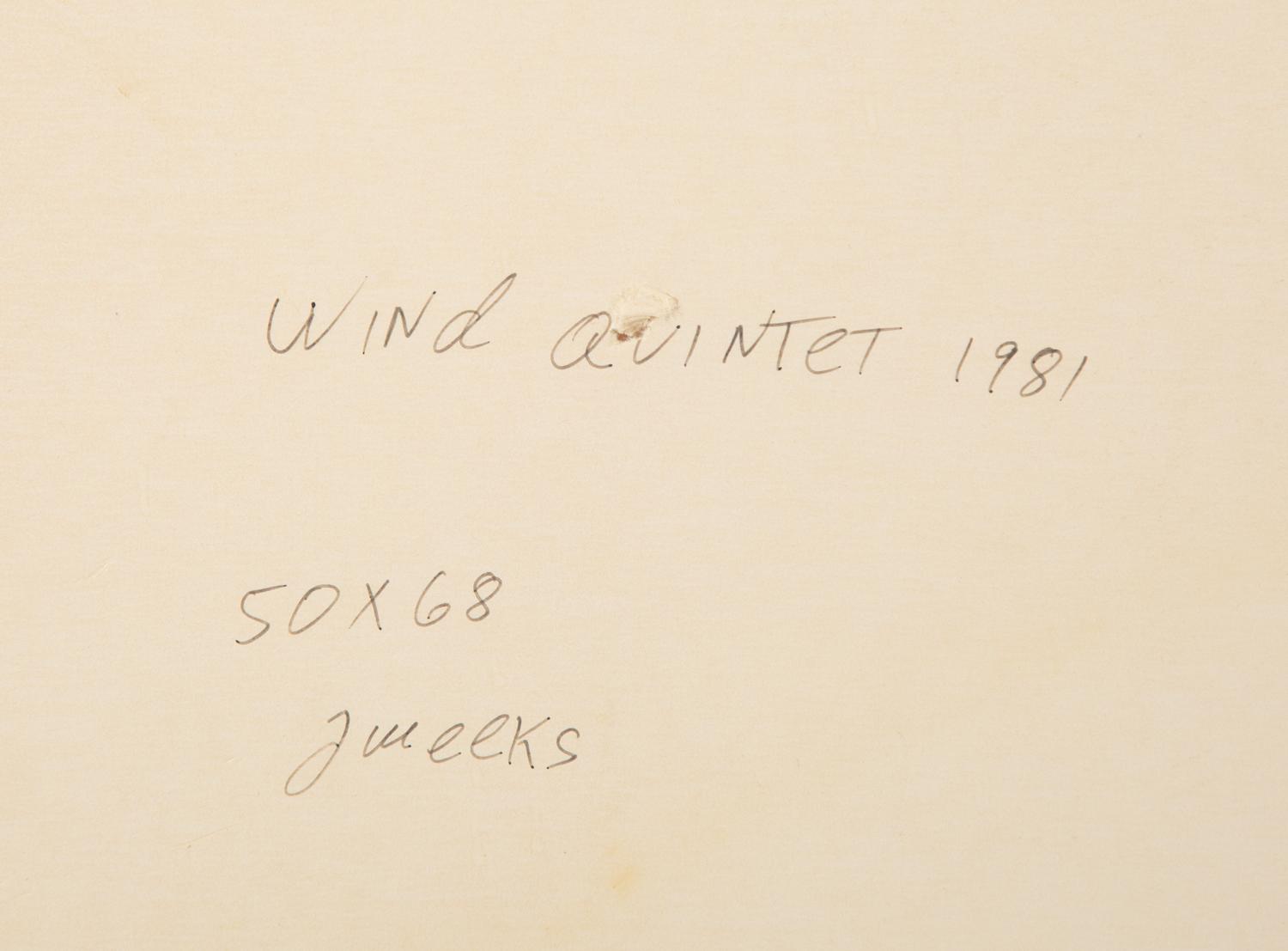 Wind Quintet , 1981