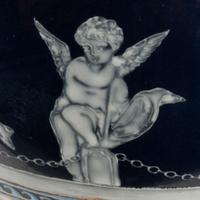 A Pair of Pâte-sur-Pâte Urns