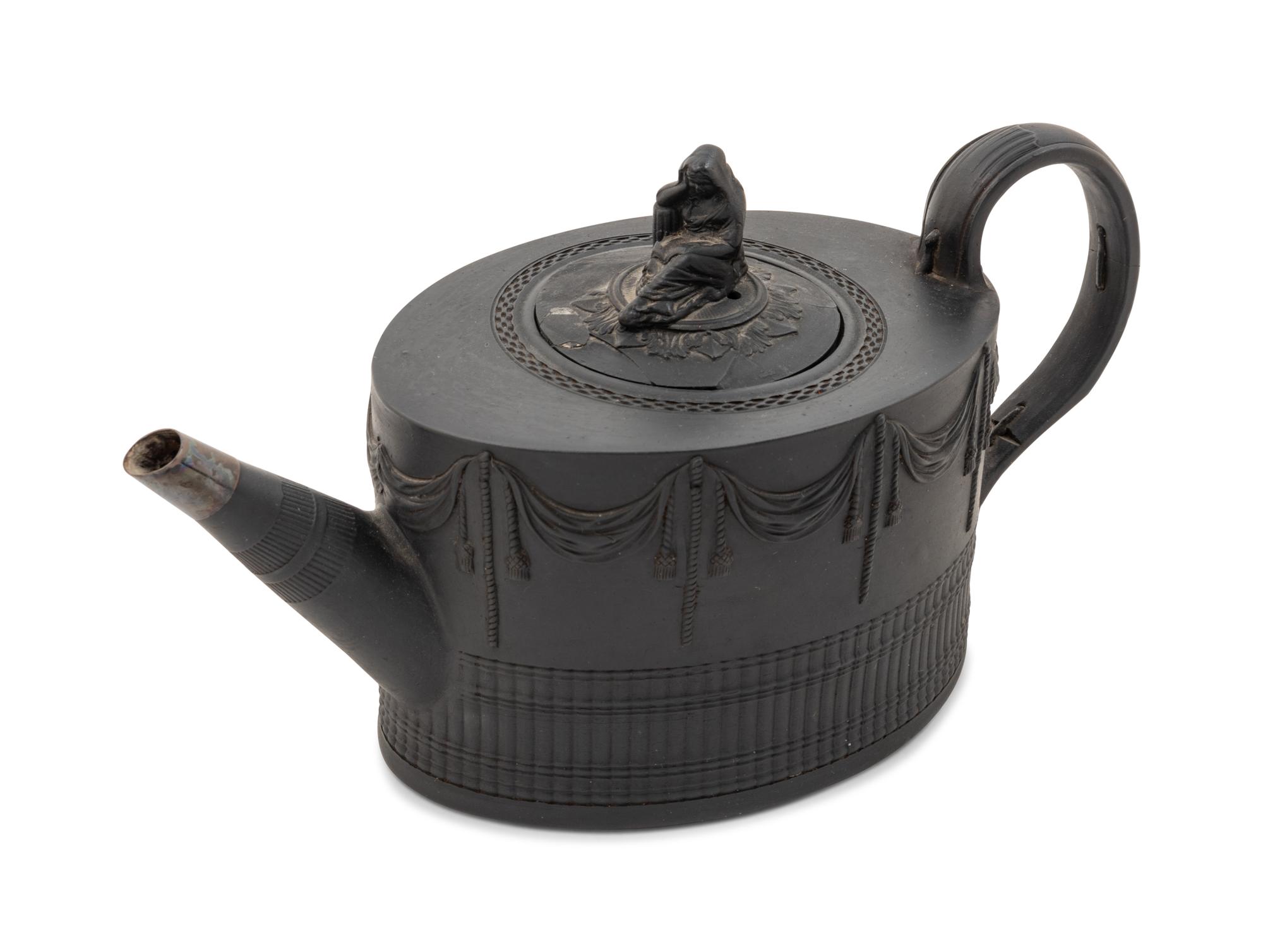 An English Basalt Teapot