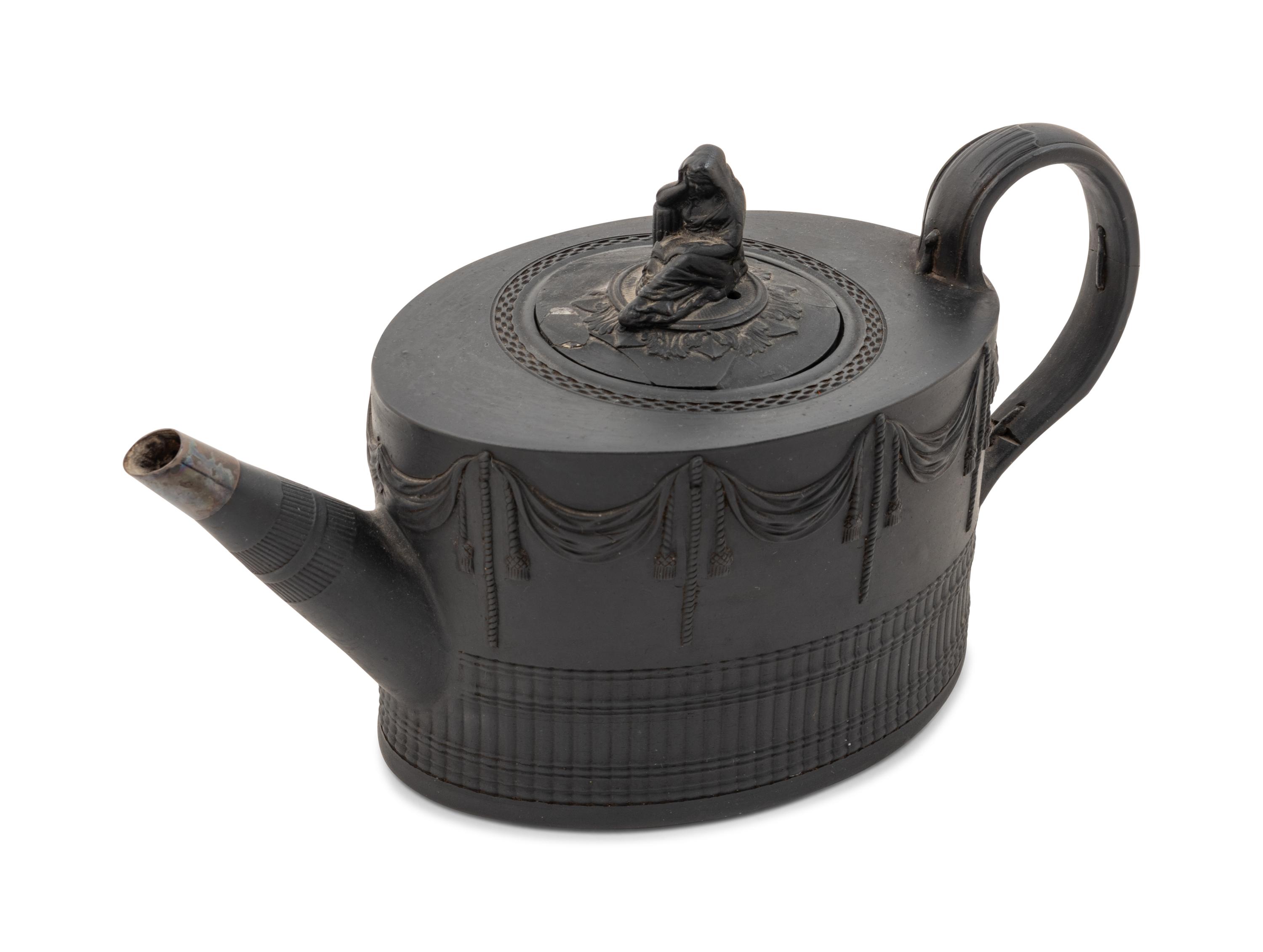 An English Basalt Teapot