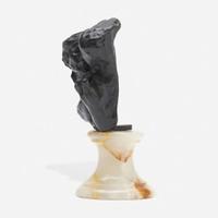 Auguste Rodin (French, 1840–1917) Maquette Préparatoire Pour le Bas-Relief du 'Poète et La Muse'