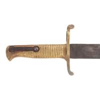 Confederate Saber Bayonet Attributed to Leech & Rigdon with Cook & Brother Type Hilt