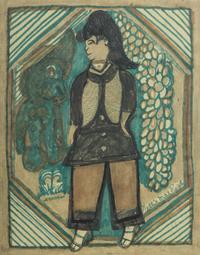 Untitled (Self-Portrait), Standing Lady, and Untitled (Double Portrait) (three works)