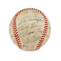 A 1955 Chicago White Sox Team Signed Autograph Baseball