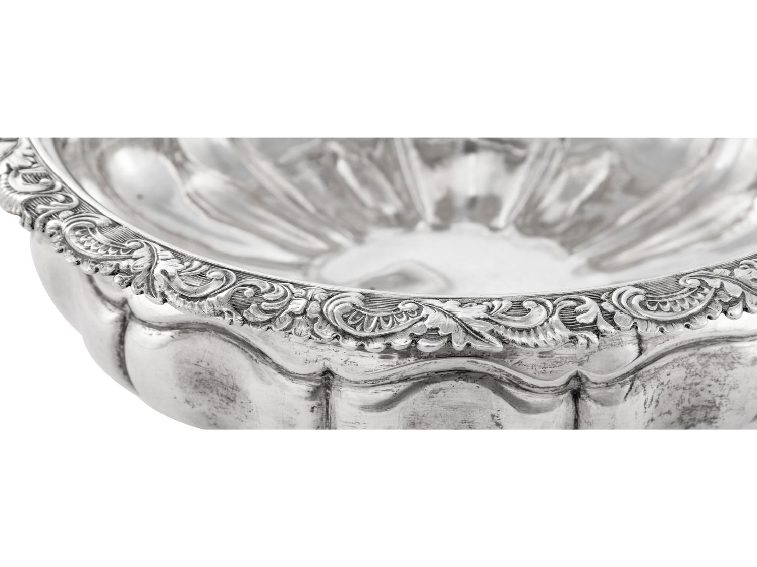 A Nicholas I Russian Silver Bowl