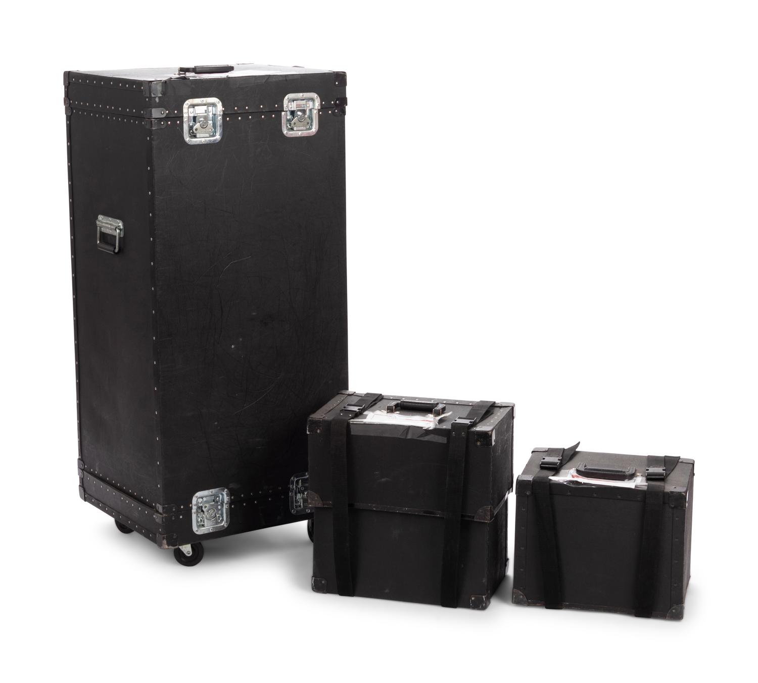 Collection of Thirteen Travel Cases Used for Ebony Fashion Fair and Archive