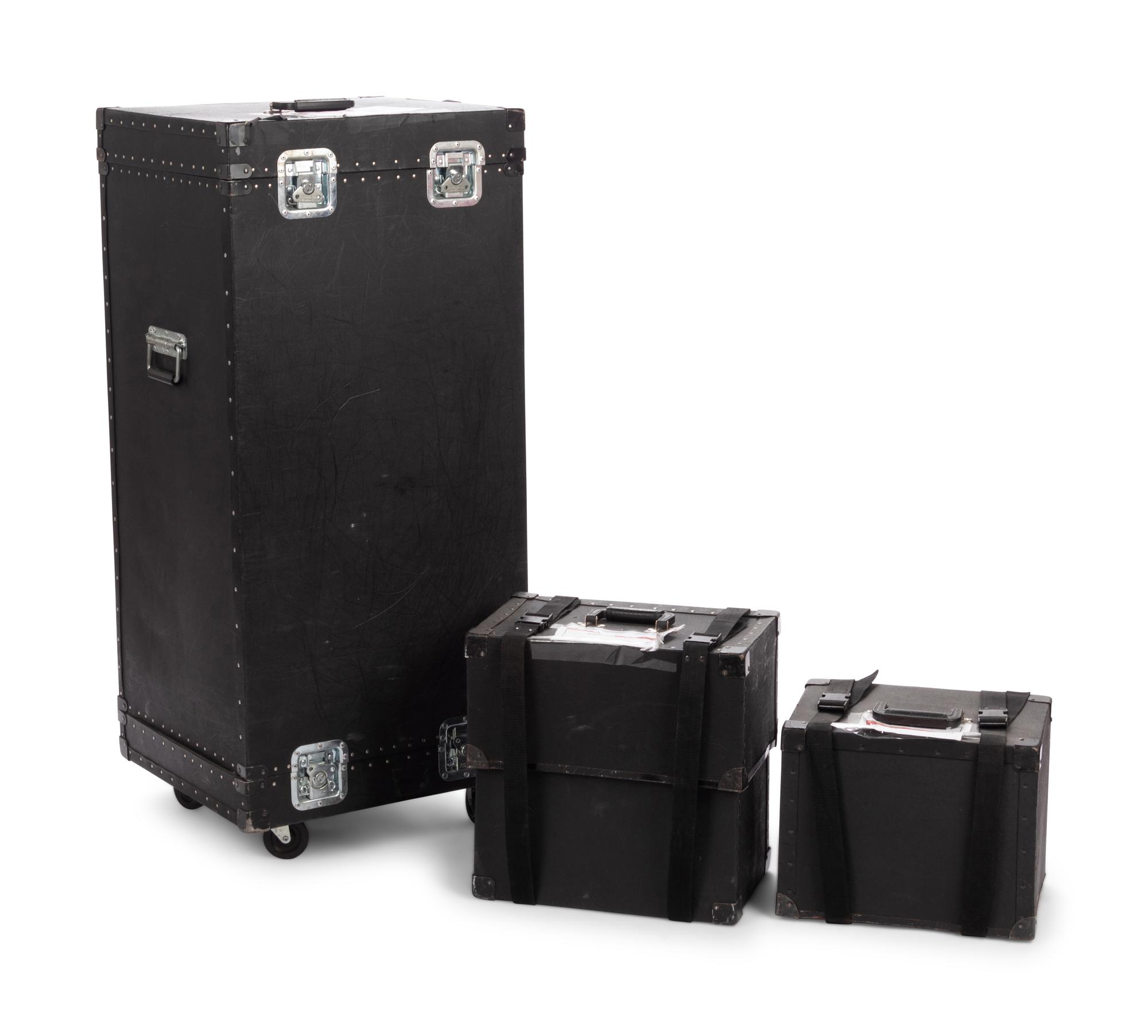 Collection of Thirteen Travel Cases Used for Ebony Fashion Fair and Archive
