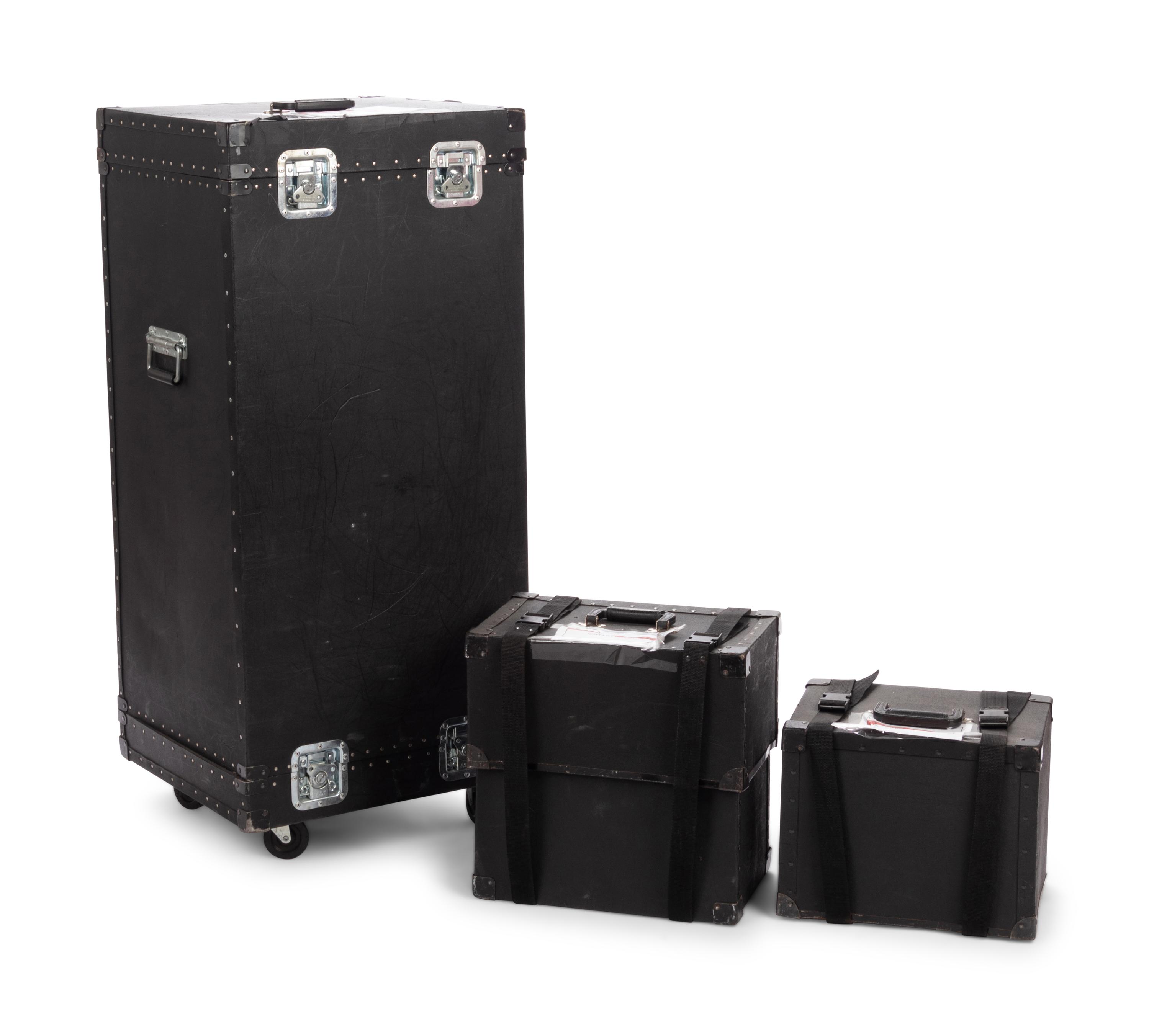 Collection of Thirteen Travel Cases Used for Ebony Fashion Fair and Archive