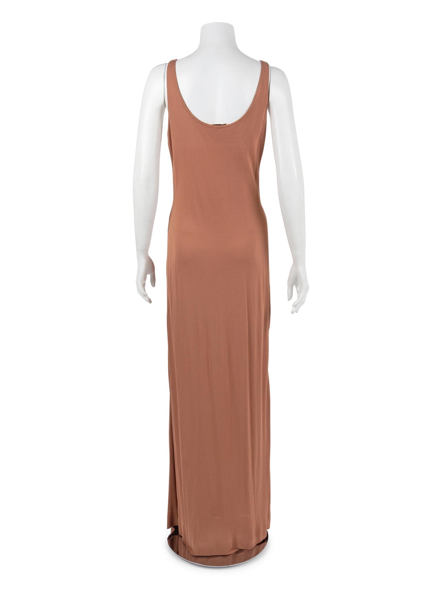 Halston Silk Jersey Dress, 1970s