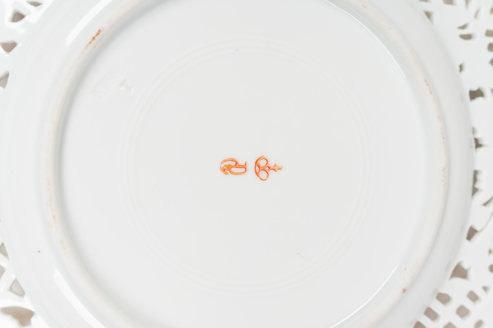 An Extensive Bavarian Porcelain Dinner Service