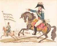 Six Hand-Colored Engravings of Napoleonic Wars Commanders