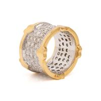 Diamond and Bicolor Gold Ring