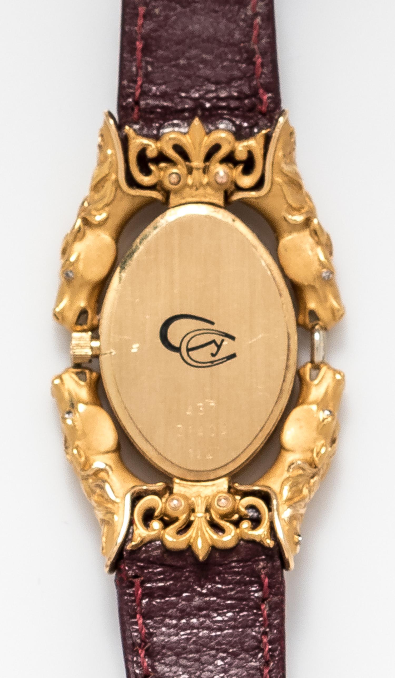 An 18 Karat Yellow Gold and Diamond ‘Equus’ Wristwatch, Carrera y Carrera,