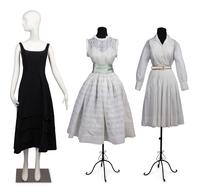 Two Anne Fogarty Dresses and One Traina-Norell Dress, 1950-60s