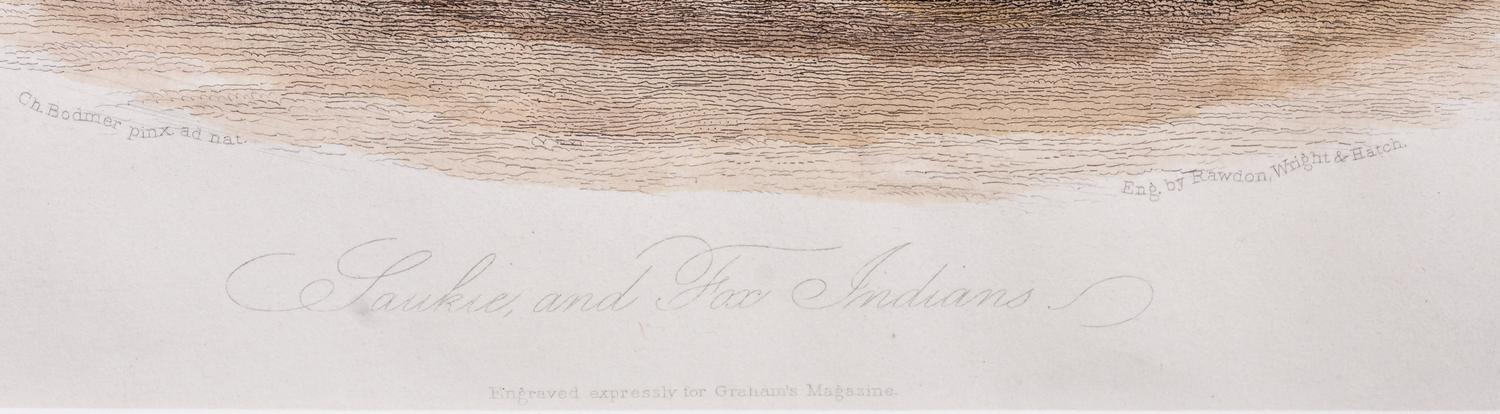 BODMER, Karl (1809-1893), after Saukie & Fox Indians