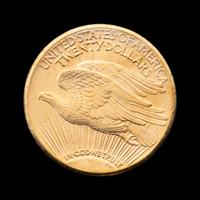 A 1909-S Saint-Gaudens $20 Gold Coin