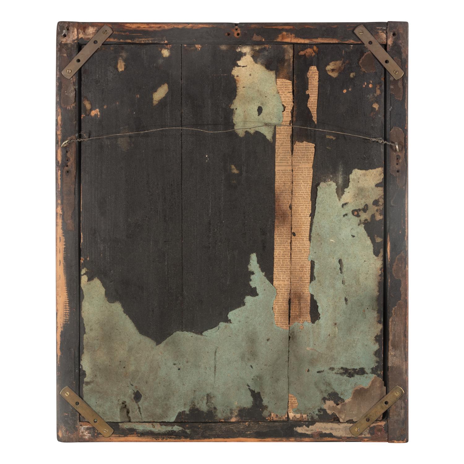 A Chinese Export Reverse Glass Painting, 19th Century — 清晚期 外銷鏡面玻璃畫
