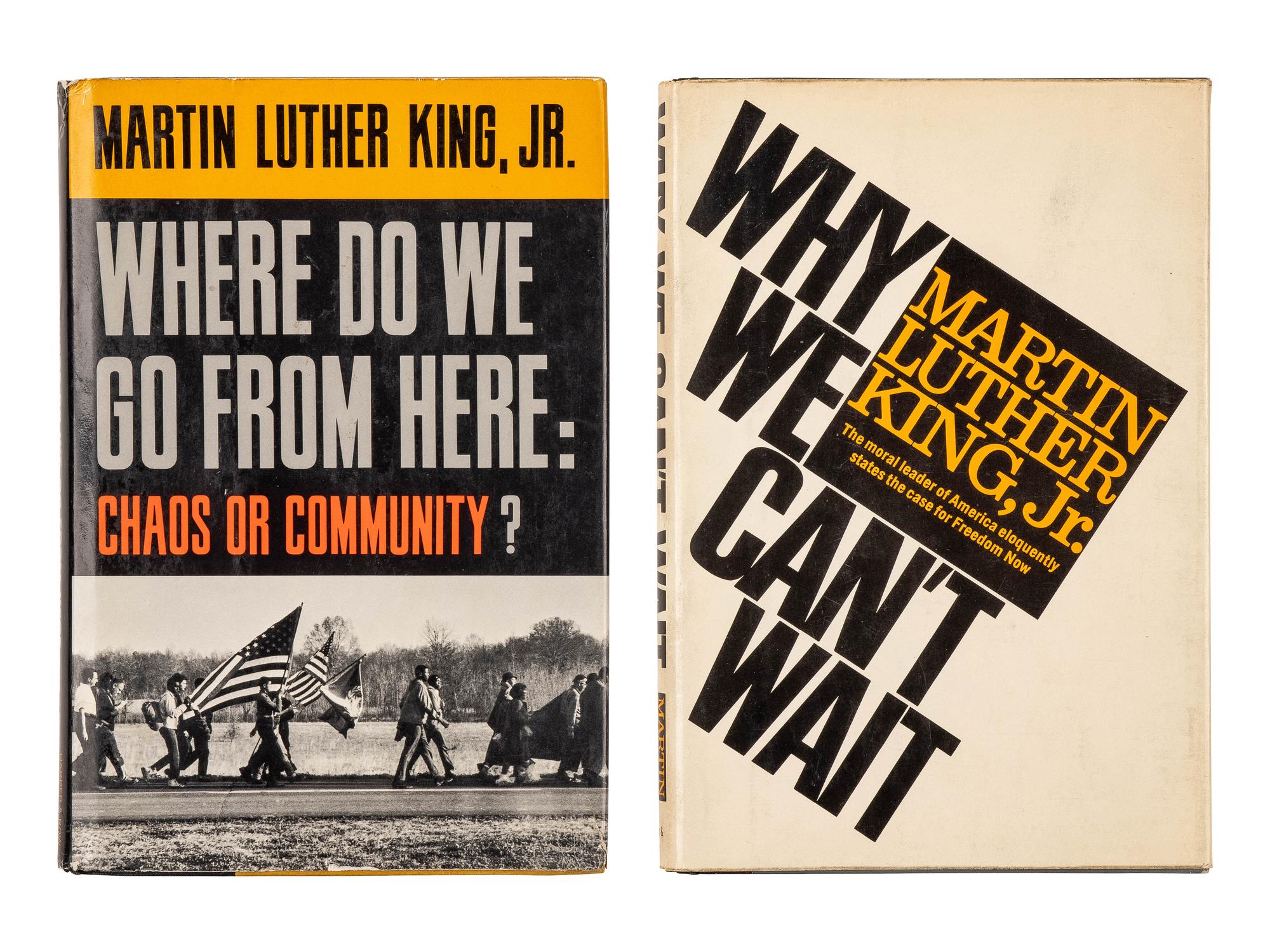 [AFRICAN AMERICANA]. KING, Martin Luther, Jr. (1929-1968). Where Do We Go from Here: Chaos or Community? New York: Harper & Row, 1967.