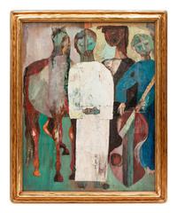 Untitled (Three Figures and a Horse)