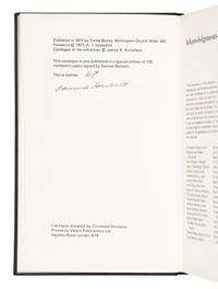 BECKETT, Samuel (1906-1989). A group of 22 Limited and English editions, including: