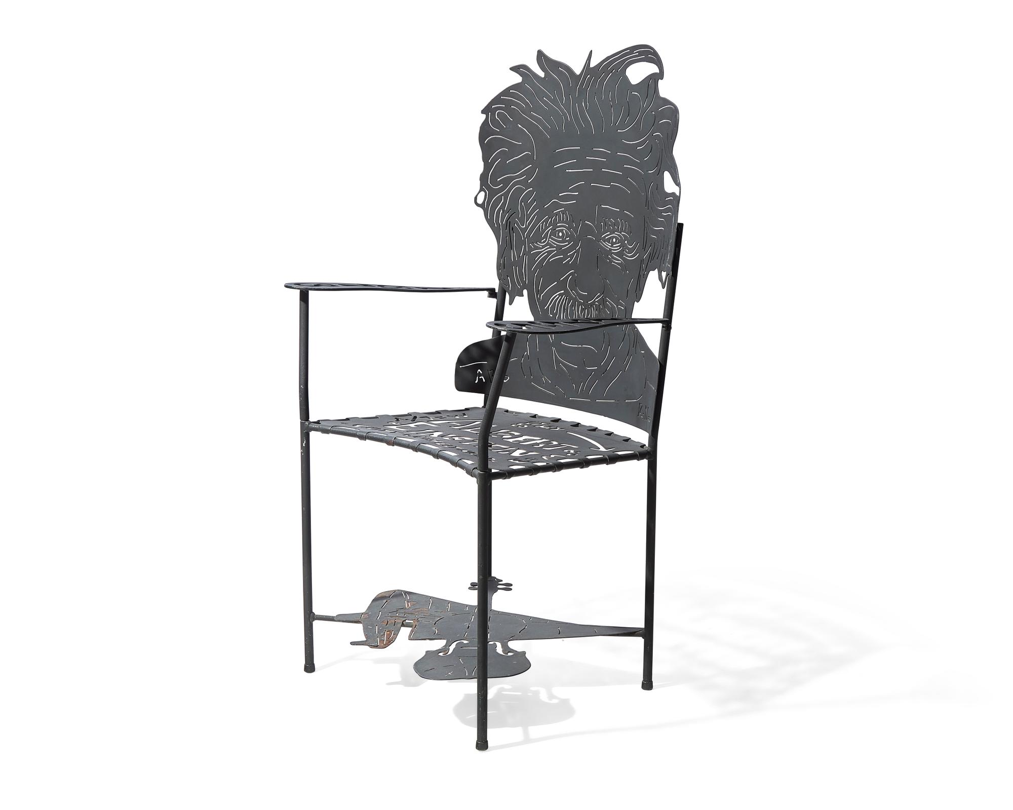 Niemi, Ries. Commemorative Metal Albert Einstein Chair