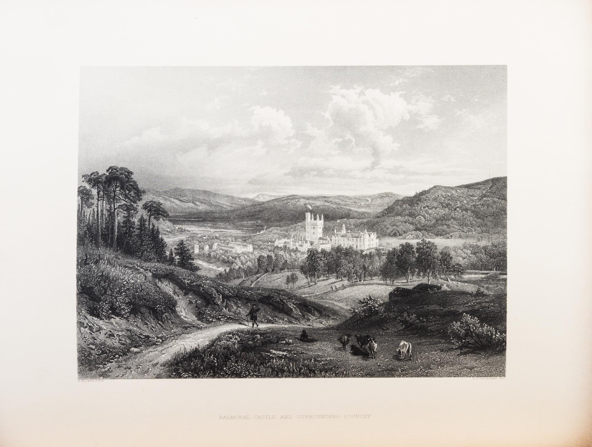 (QUEEN VICTORIA) HELPS, ARTHUR, ed. Leaves from the Journal of Our Life in the Highlands... London, 1868. Inscribed by Queen Victoria.