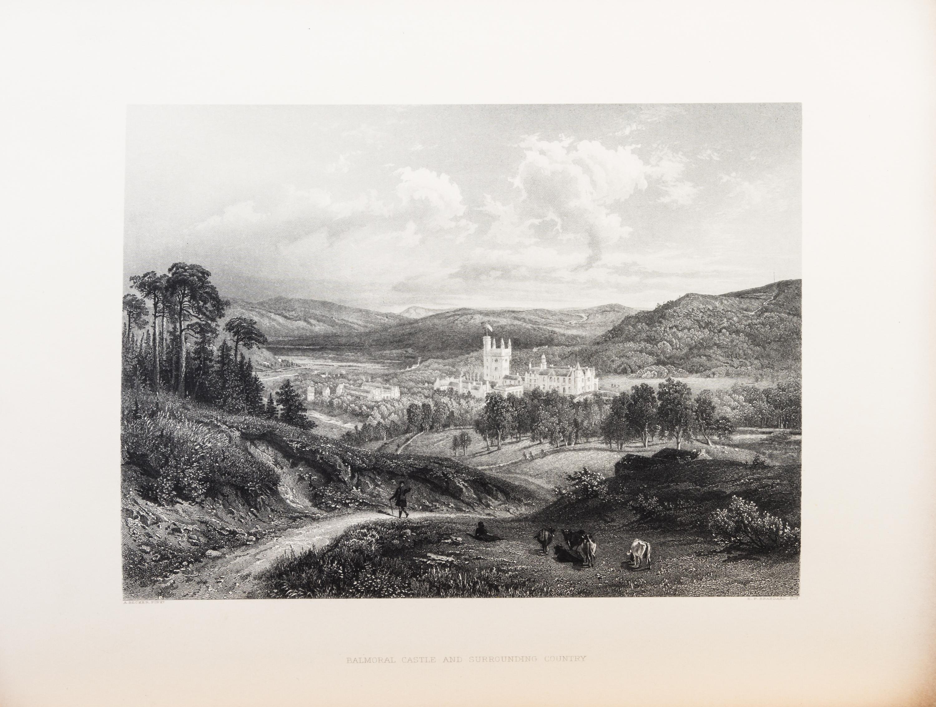 (QUEEN VICTORIA) HELPS, ARTHUR, ed. Leaves from the Journal of Our Life in the Highlands... London, 1868. Inscribed by Queen Victoria.